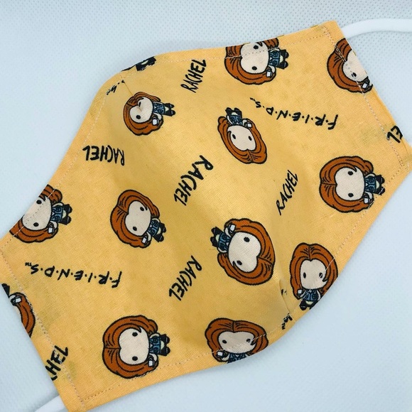 Friends Face Mask: Rachel or Joey or BOTH - Picture 3 of 4